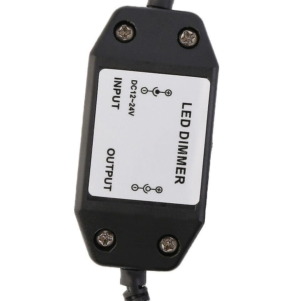 12v Dc 0-100% Pwm Manuell ratt Dimmer Kontrollomkopplare för LED Strip Light
