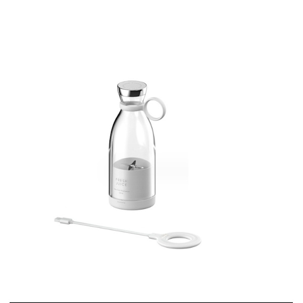 Vit Smoothie Blender, 350ML Bärbar Mini Blender Blender, Fres