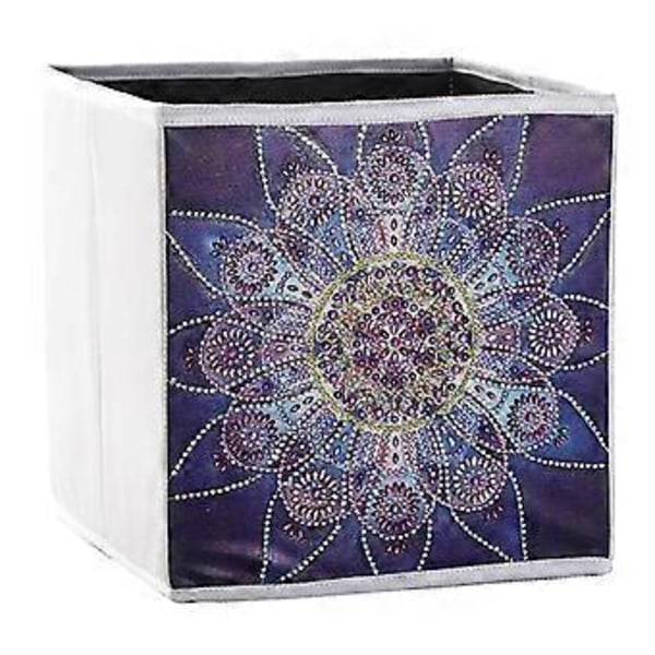 5D DIY diamantmålning Förvaringslåda Rese Kristallbehållare Fodral Organiserare Diamantbroderi Hantverk Jul Bröllop Fest Födelsedagspresenter(G) G