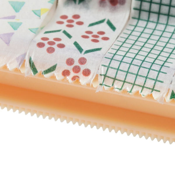 2 stk. hvid Washi Tape Dispenser Skærer, rulle Tape Holder Organizer