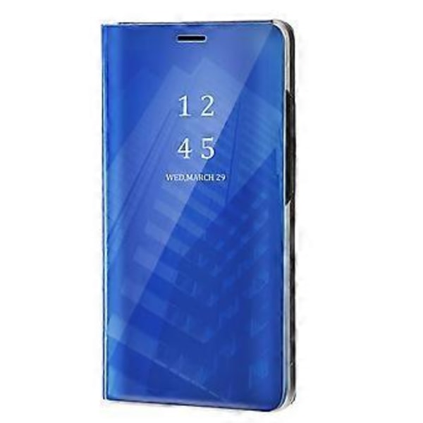 Sormenjälkiä estävä läppäteline kosketuskotelo Smart Mirror -kuori Huawei Mate 10:lle, sininen