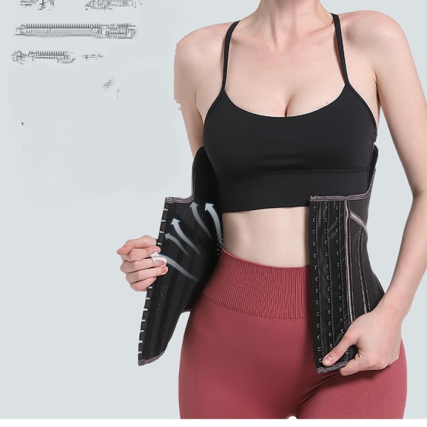 M, Kvindernes Korset Stram Talje Støtte Shaper Shapewear Talje Shaper