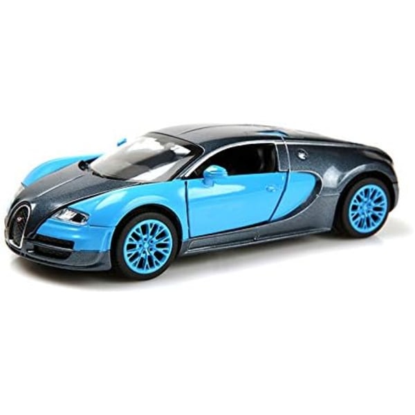 Rabatmodelbiler, 1:32 Bugatti Veyron Legering Støbte Biler med Lys og Lyd
