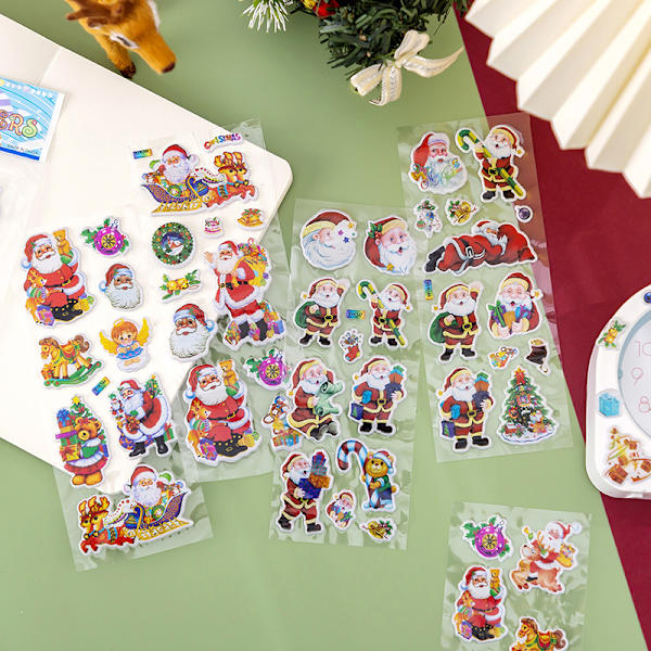 10-pack juldekaler, fönster, juldekorationer, shi