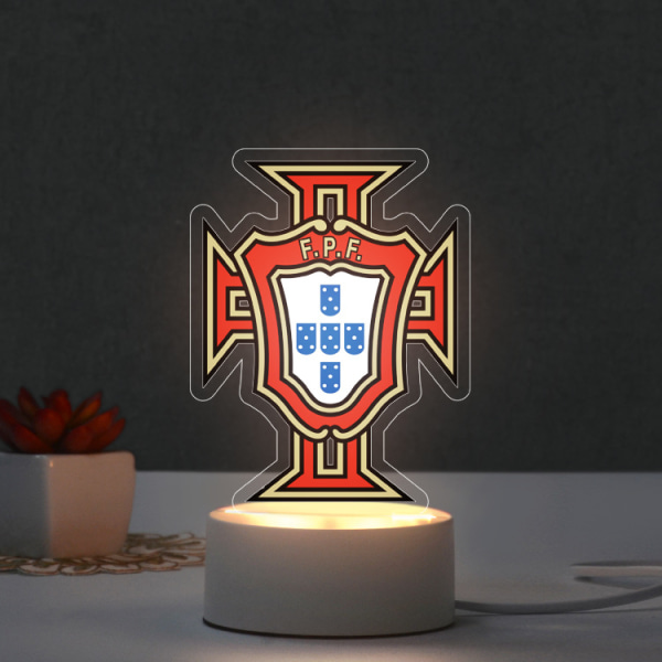 Memories around the decorative night light Qatar World Cup (Portu