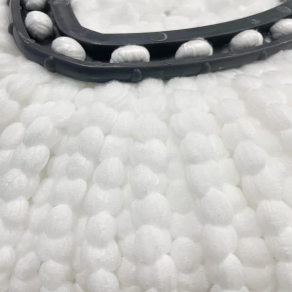 2 stk. udskiftning af spin moppehoveder, der er kompatible med moppe, mikrofiber