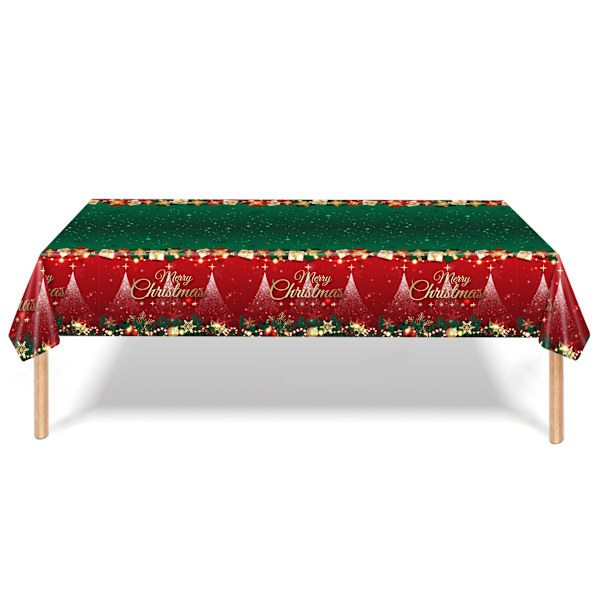 Nytt Juletre 137 * 274cm Engangs Julebordduk