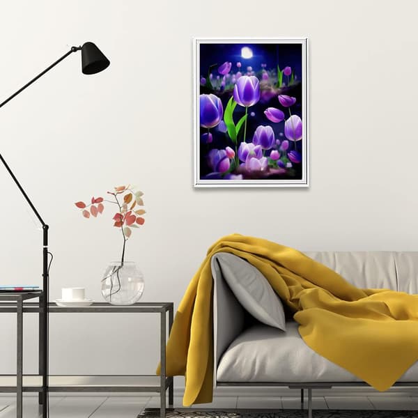 30 × 40cm Diamantmaleri for Voksne, DIY Diamantmaleri