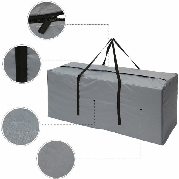 Large Outdoor Storage Bag, Garden Bag with Waterproof Handles, 21