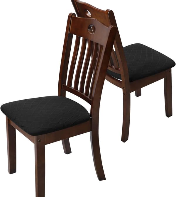 Elastisk Jacquard stolsetertrekk Stretch Waffle stolsetertrekk for