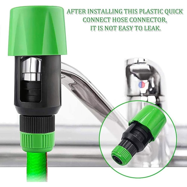 Universal hane adapter, 2 stk. haneforbindelse, justerbar plast