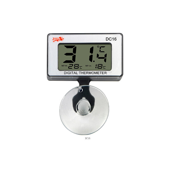 Akvarie Termometer med sugekop, Akvarie Vand Termometer