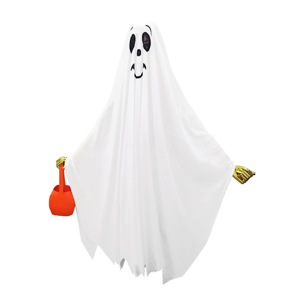 Halloween Spøgelsesagtig Trick / Treat Spøgelse Heks Spøgelse Kappe Cosplay
