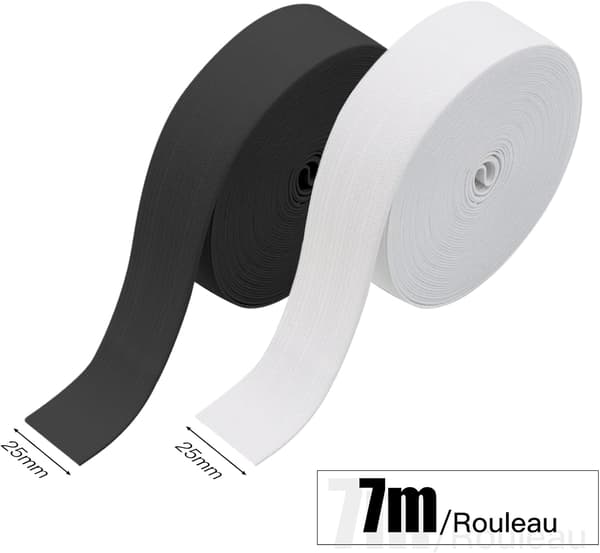 14M(15 Yards) Syelastik, 25mm Bredt Livvidde Elastik T