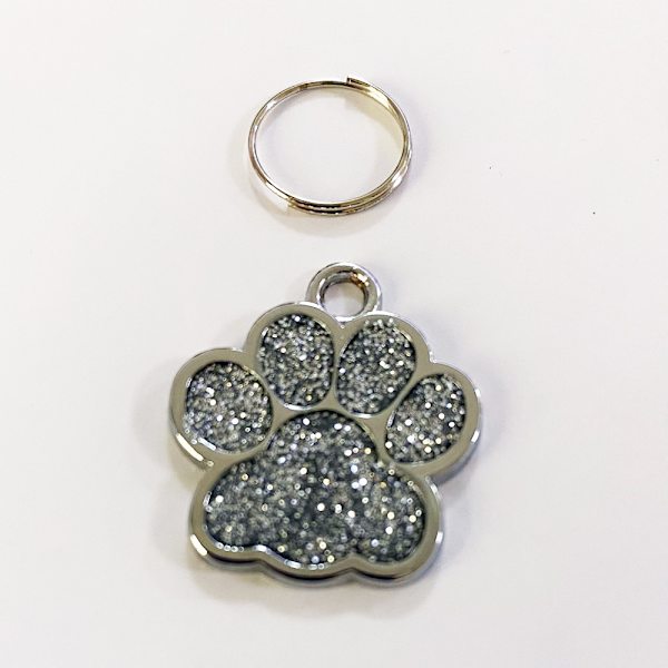 7 stk. Stålbein Plate Medaljong Personlig ID-merke for Hundehalsbånd Kattehalsbånd Kjæledyr Gravert