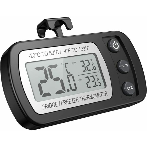 Elektronisk termometer för kökskylskåp, fuktsäker a