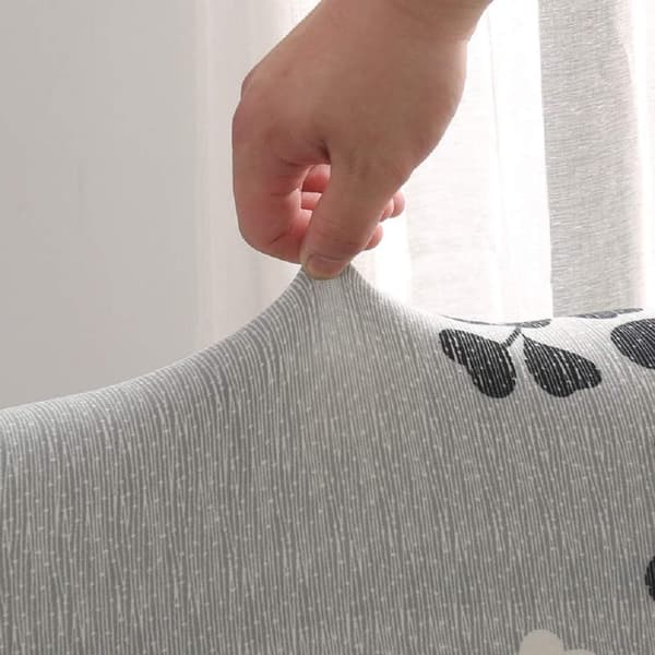 4 stk. Spisebordstoltrekk Elastisk Vaskbar Avtakbar Stretch C