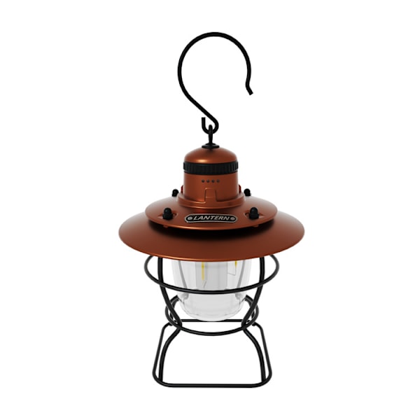 LED retro camping lys spotlight Multifunksjonell utendørs camping
