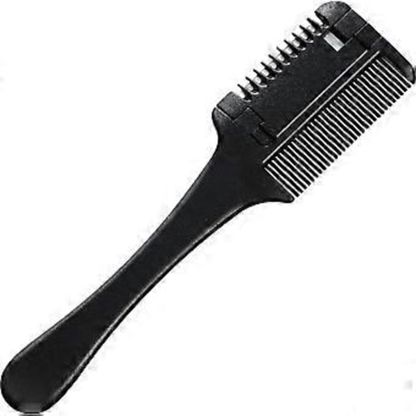 Barberkniv Kam Udtynder Hår Kam Frisør Barberkniv Kam Hårklippende Barberkniv Kam Dobbeltsidet Frisør Barberkniv Kam Værktøj til Hårklipning og Styling