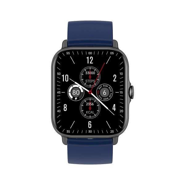 Gts3 Pro Smart Watch 1.81&quot; Trådlös laddning Ai Voice Ip67 vattentät rektangel Mode sport smartklocka (mörkblå)
