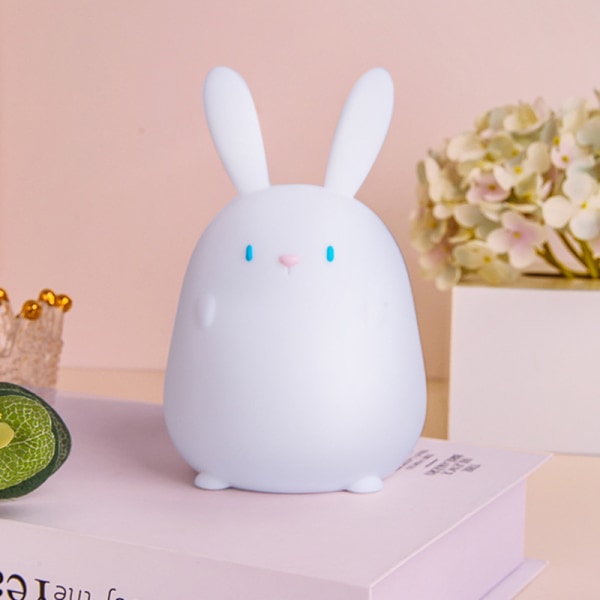 Cute Bunny Night Light, Cute Night Light för barn, Kawaii Rabbit