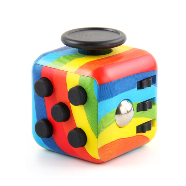 Regnbue Decompression Toys, Anti-Stress Toy Stress Cube for Kids