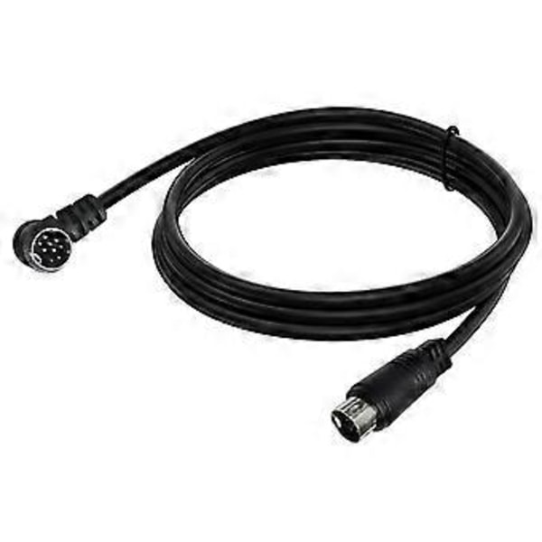 Mini Din 9Pin -sovitinkaapeli, erinomainen sähkönjohtavuus, 9-nastainen uros-uros-kaapeli mediakeskuksille ja vastaanottimille 1.8 meters single bend