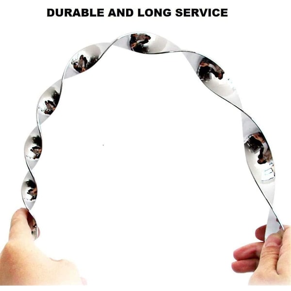 12 st reflekterande fågelavskräckande stänger, 30 cm hängande fågelavskräckande medel avskräckande fåglar, fågelavskräckande anordning reflekterande silver