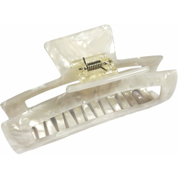Hårklämma för kvinnor, Jumbo Acetat Hårklämma Hårlängd 11,5 cm (1
