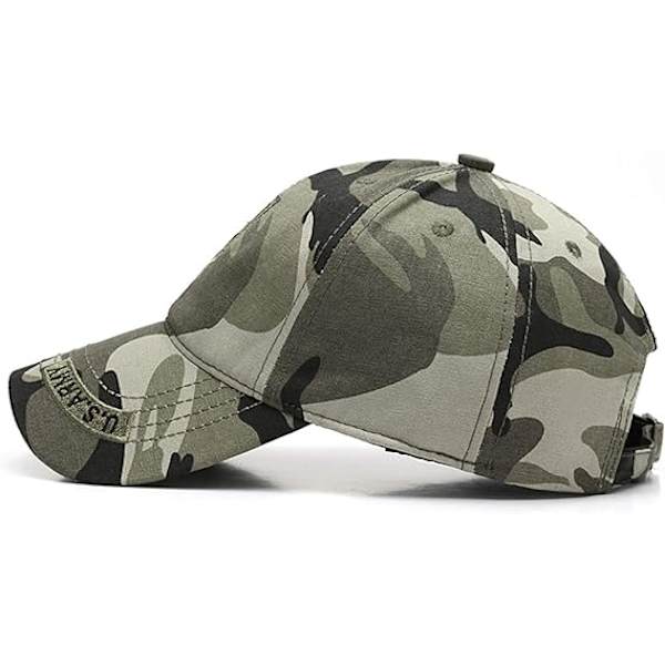 Baseball Cap, Jagt Camouflage Cap til Udendørs Camping, Justerbar