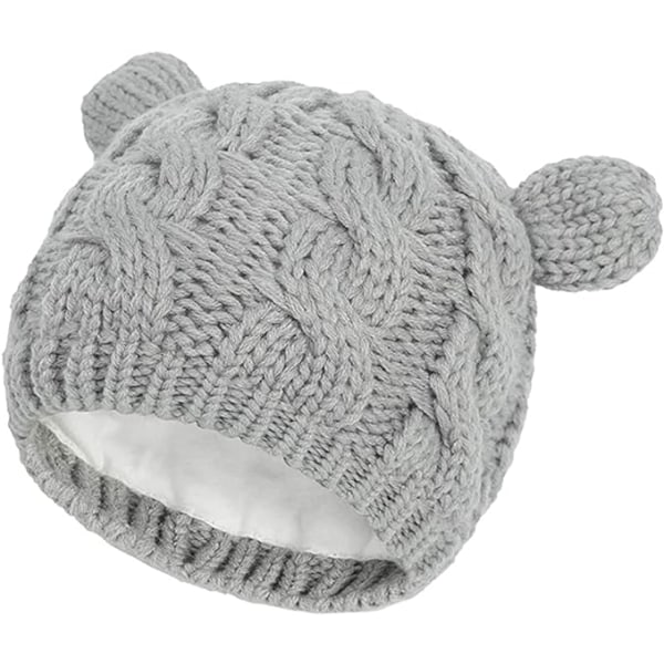 Baby Söt Bear Toddler Earflap Beanie Varm för höst och vinter