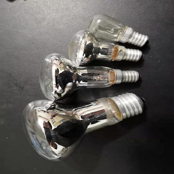 R39 E14 30W Lava Lampe Pærer Små Edison Skrue Ses Reflektor Lava Lampe Pærer Varmt Hvit 2800K R39 Dimbar (2-pakning)