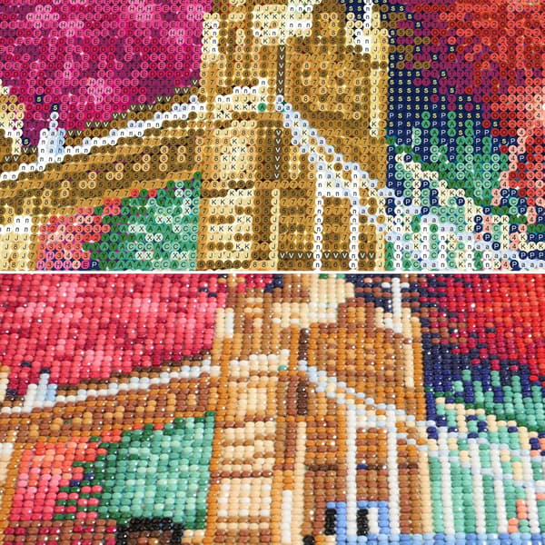 5D DIY Diamantmålning Kit, Måla efter Siffror, Diamantbroderi