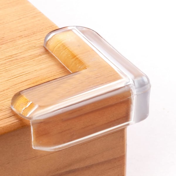 10 pieces of L-shaped transparent corner protectors, child safety