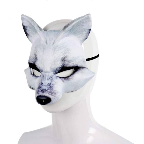 Kettunaamio Halloweeniin, Halloween-asuste, juhlanaamio, cosplay jne.