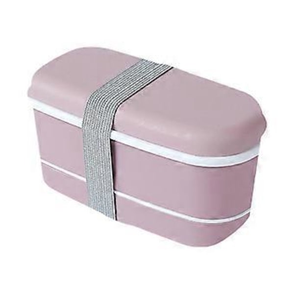 Matboks Sushi Beholder Multifunksjonelt Barneservise for Grå(Rosa) Pink