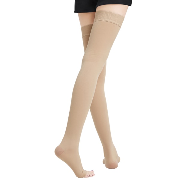 M Compression stockings support stockings thigh stockings foot toes open