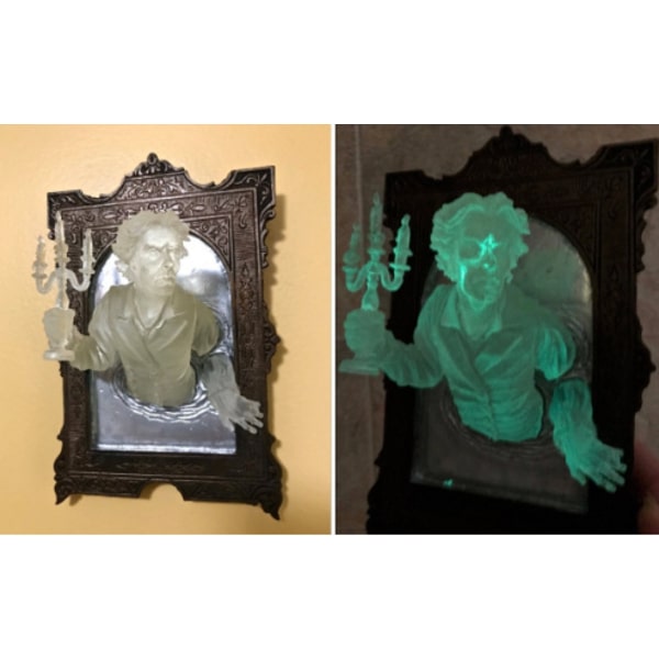 Malli 20*30cm, Halloween Phantom Wall Decor, Luminous Phantom S