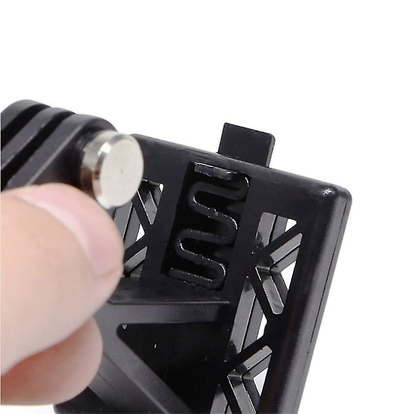 Hjälmfäste, lätt bärbar sport adapter utrustning för de flesta actionkameror fast basfäste tillbehör