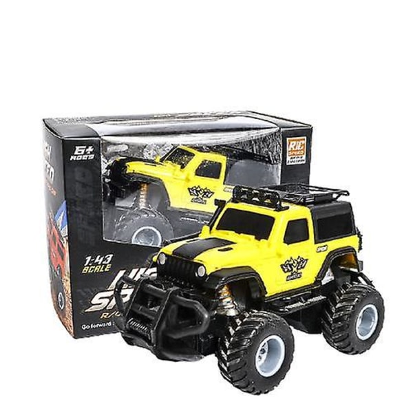 Children&#39;s Off-road Remote Control Car Toy（Yellow）