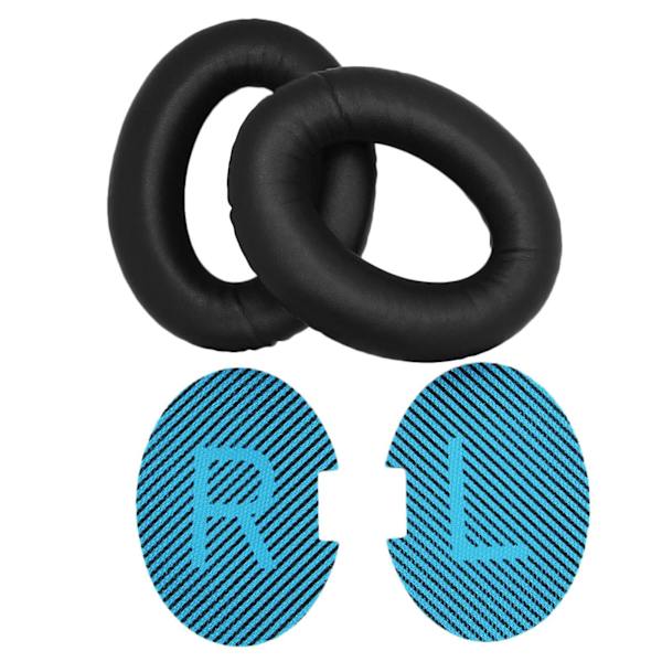 1 par utbytesöronkuddar öronkuddar för Bose Quietcomfort Qc15 Qc25 Qc35 proteinmaterial