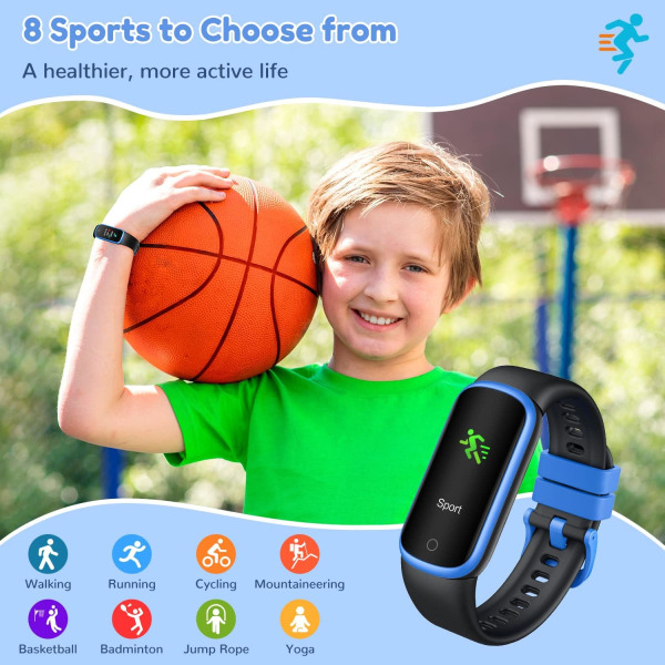 Child Connected Watch: Sport Connected Watch Innehåller Heart Pedom