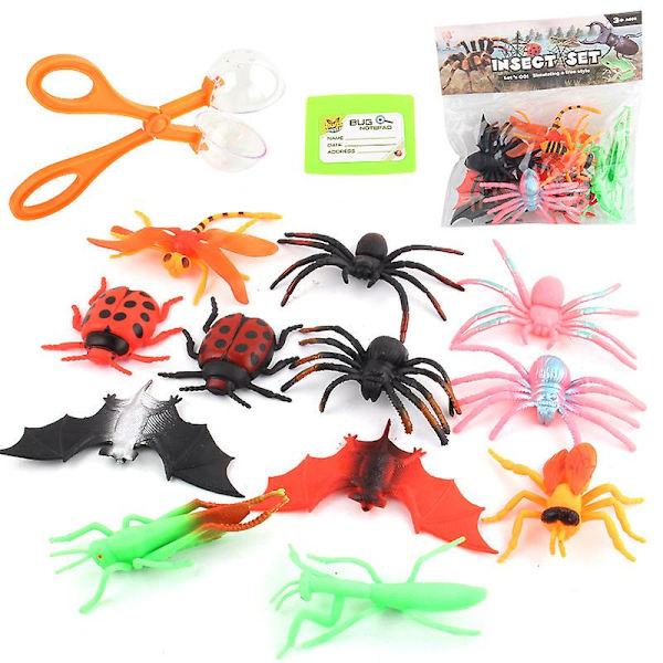 Utomhus Explorer Kit 26 st Insektsfångst Kit Barnens Utomhus Utforskning Kit Äventyrs Kläder Kit Väst och hatt