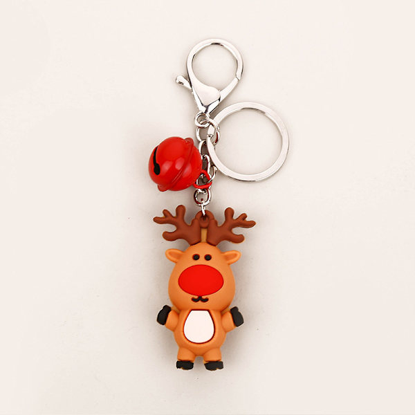 Fem jul mini jultomte julgran älg snögubbe person