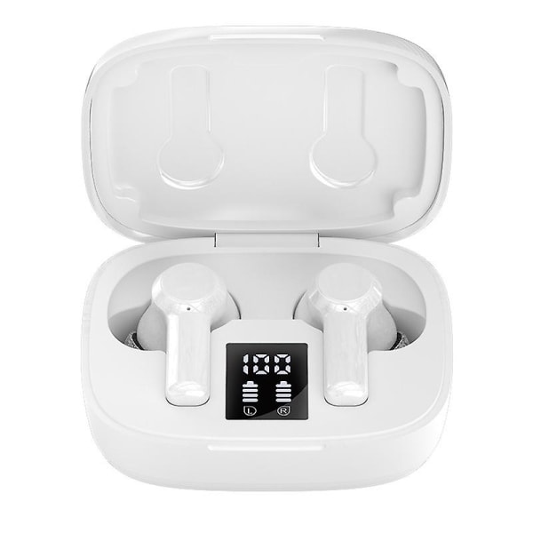 W20 Touch Sports Waterproof Anc Noise Cancelling True Wireless Headphones White