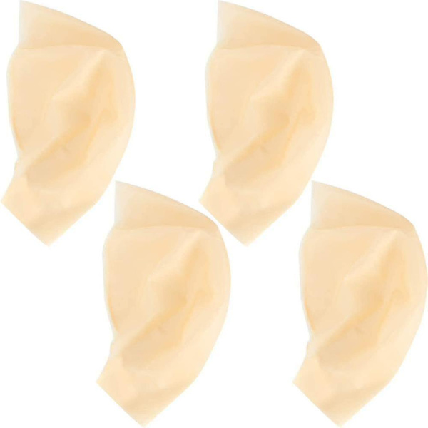 Skaldet Hoved Latex Skaldet Hoved Til Voksne Makeup Skaldet Hoved Paryk Cap Kostume Tilbehør 4stk