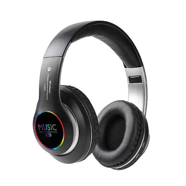 Bluetooth-hodetelefoner Ohpa Vj033 støydempende i øret svart