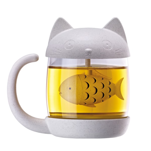 Tasse à thé avec infuseur Chat