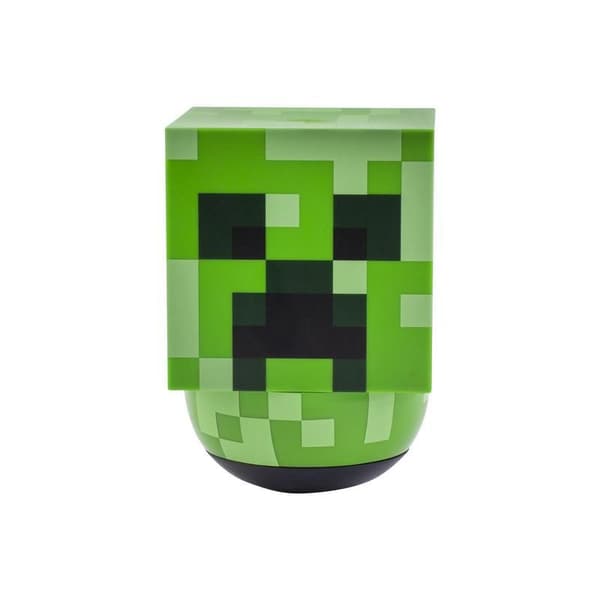 Minecraft Creeper er bange kopformet natlys Gaming Atmosph