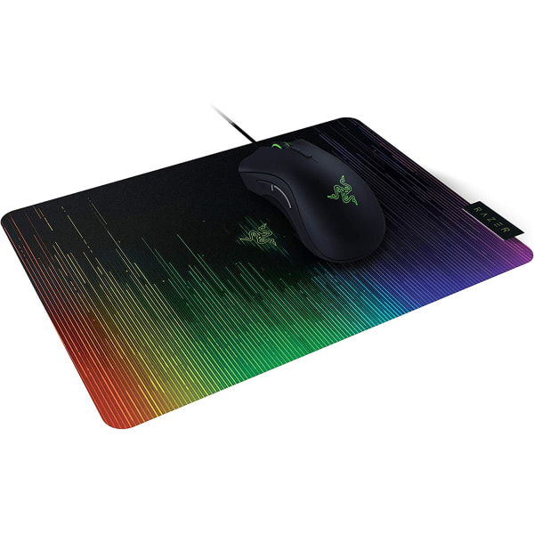 Gaming Mousepad, Kompatibel med Laser- og Optiske Mus, Ultra tynd, Polycarbonat Finish og Nyt Chroma Design